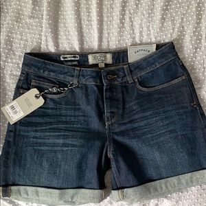 fat face denim shorts